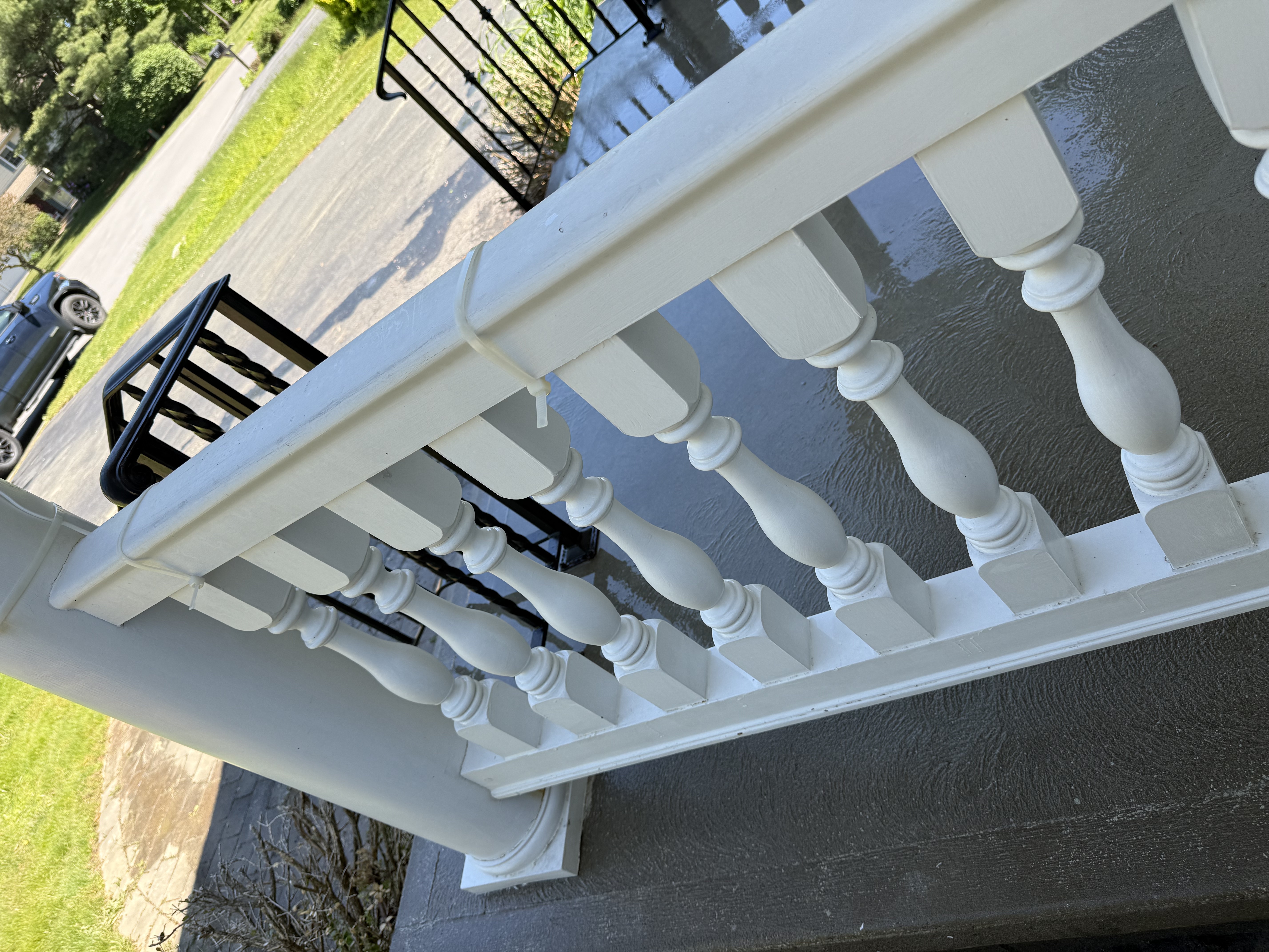After fence cleaning Capital Region NY